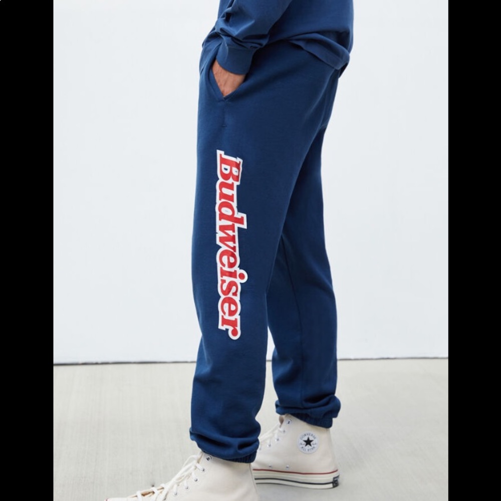 NWT Sold out Budweiser Sweat Pants